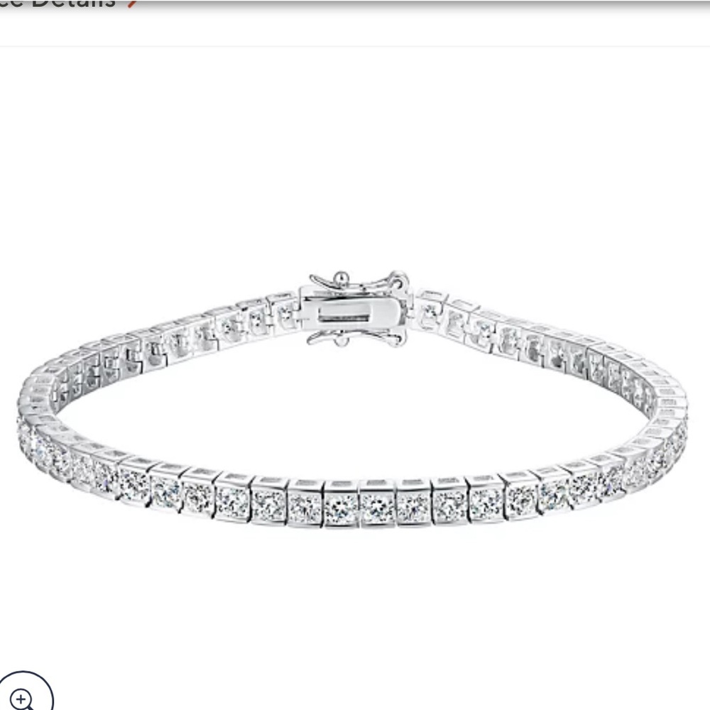 Victoria Wieck Beverly Hills Faux Diamond Tennis Bracelet